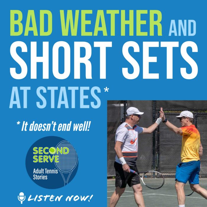 Short Tennis Sets because of Bad Weather