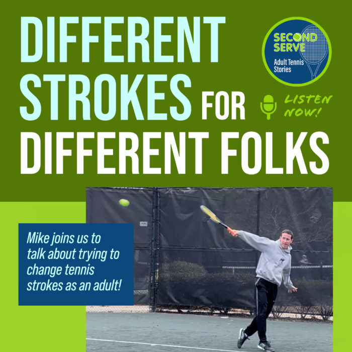changing tennis strokes